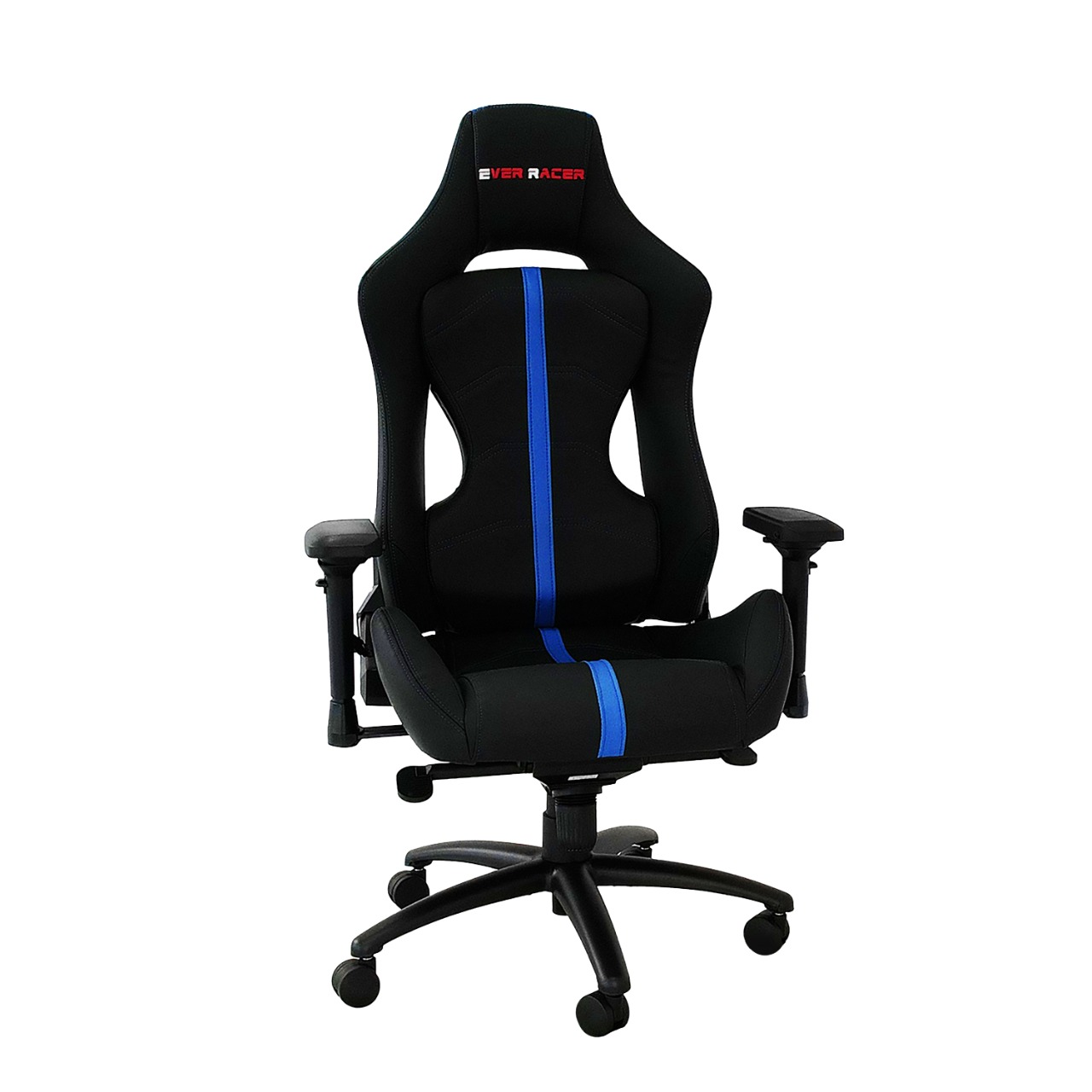 EverRacer Alpha Black & Blue Gaming Chair